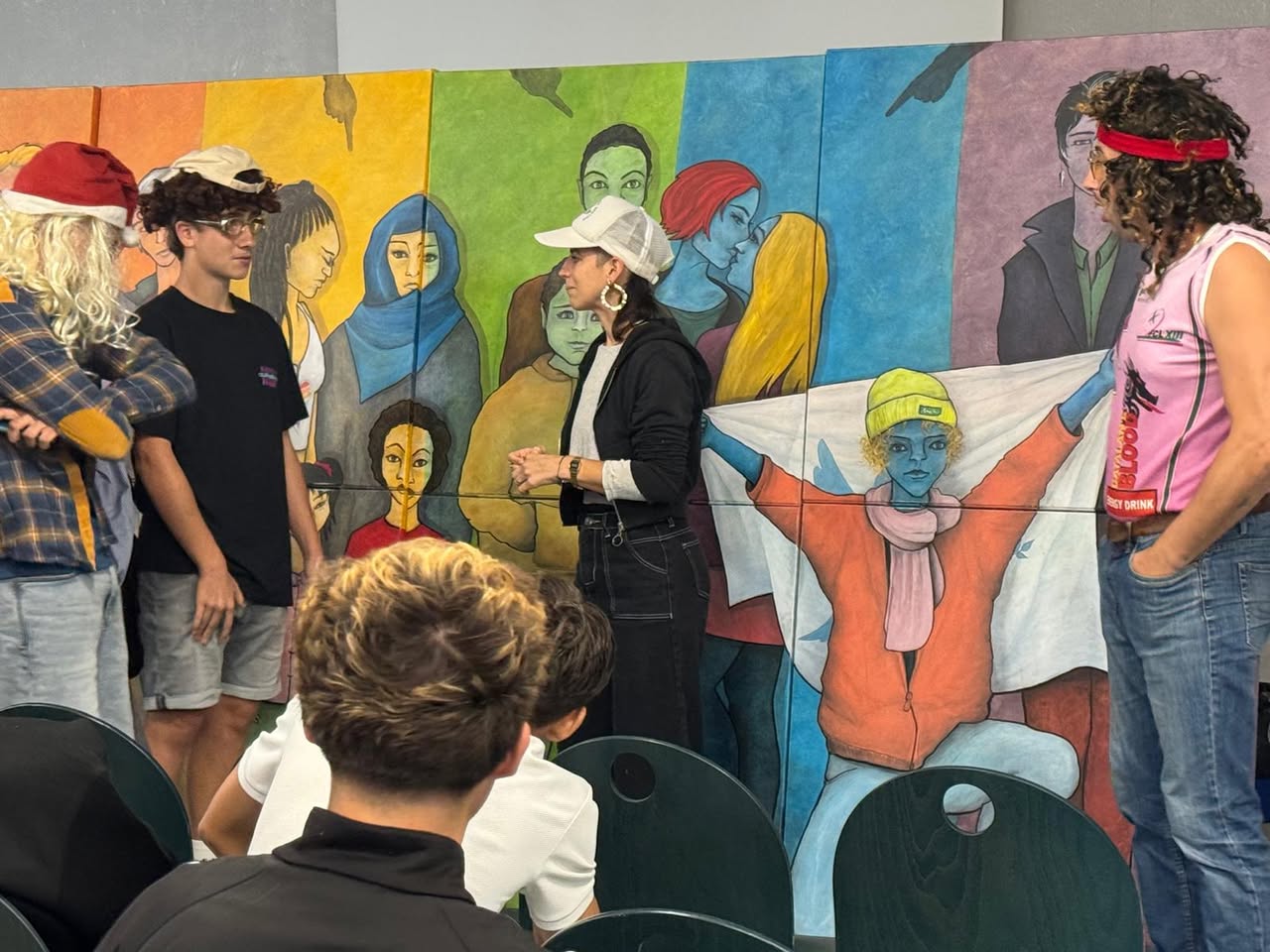 Représentation de « Nous Sommes Tous… » au lycée Charles Despiau, à Mont-de-Marsan
